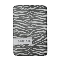 Monochrome Animal Print and Name