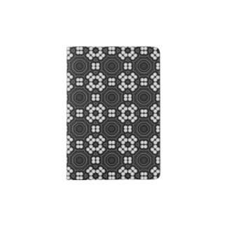 Monochrome Dots Pattern Passport Holder