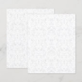 Monochrome Floral Pattern – Elegant Seamless Art (Front/Back)