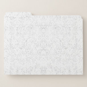 Monochrome Floral Pattern – Elegant Seamless Art File Folder