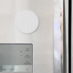 Monochrome Geometric Texture Seamless Diamond Look Magnet