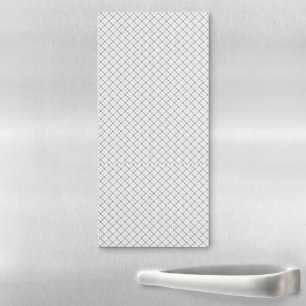 Monochrome Geometric Texture Seamless Diamond Look Magnetic Notepad