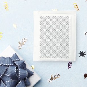 Monochrome Geometric Texture Seamless Diamond Look Tea Bag Drink Mix