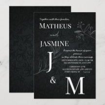 Monochrome German Und Script Wedding