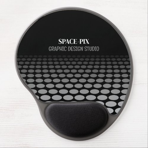 Monochrome Graphic Graphic Designer Gel Mouse Pad