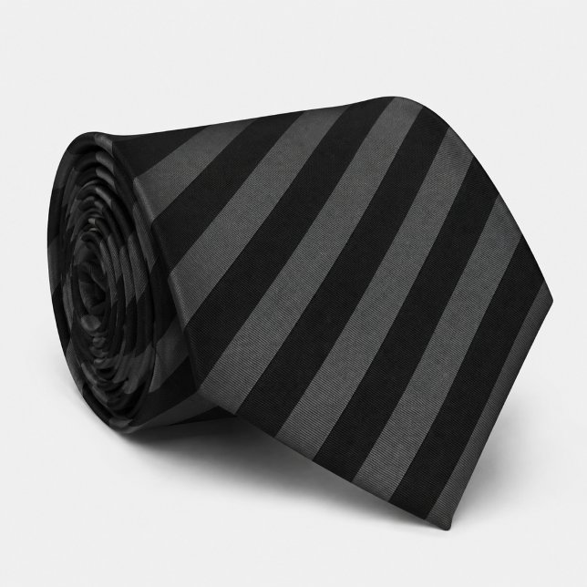 Monochrome Gray Black Diagonal  Neck Tie (Creator Uploaded)