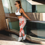 Monochrome hexagon leggings<br><div class="desc">Geometric monochrome hexagonal seamless pattern which makes your workout wear look more stunning. Try out these leggings and leave your comments.</div>