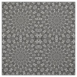 Monochrome Mandala Fabric