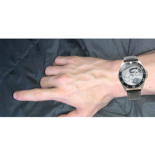 "Monochrome Modern Art Watch
