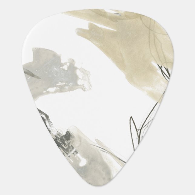 Monochrome Momentum Guitar Pick (Front)