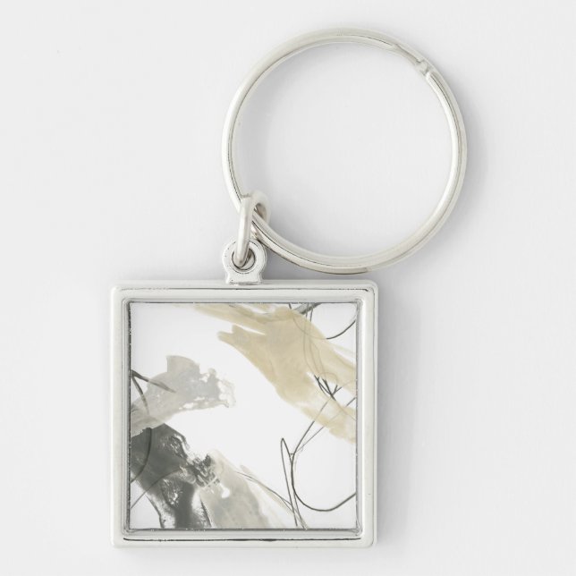 Monochrome Momentum Keychain (Front)