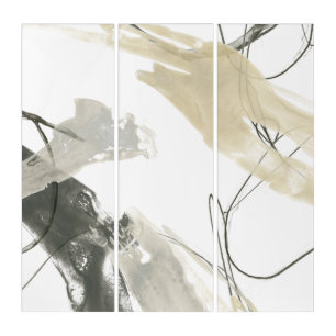 Monochrome Momentum Triptych