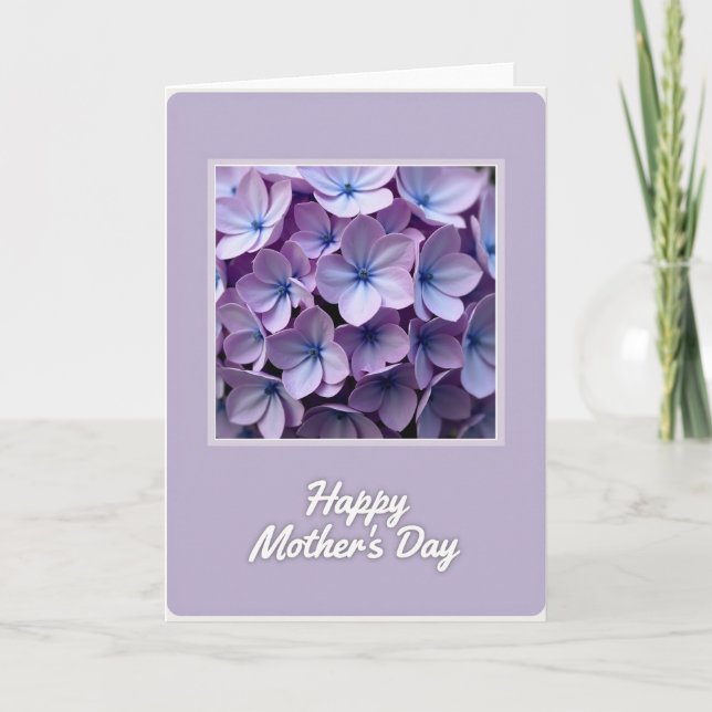 Monochrome Mothers Day Card (Front)