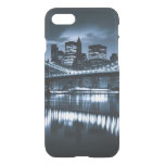 Monochrome New York Skyline Nightscape iPhone SE/8/7 Case