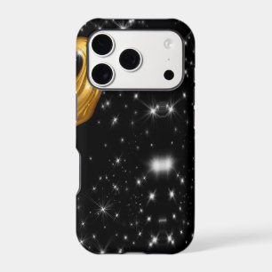 Monochrome Opulence: The Gilded Cosmos  iPhone 17 Pro Case
