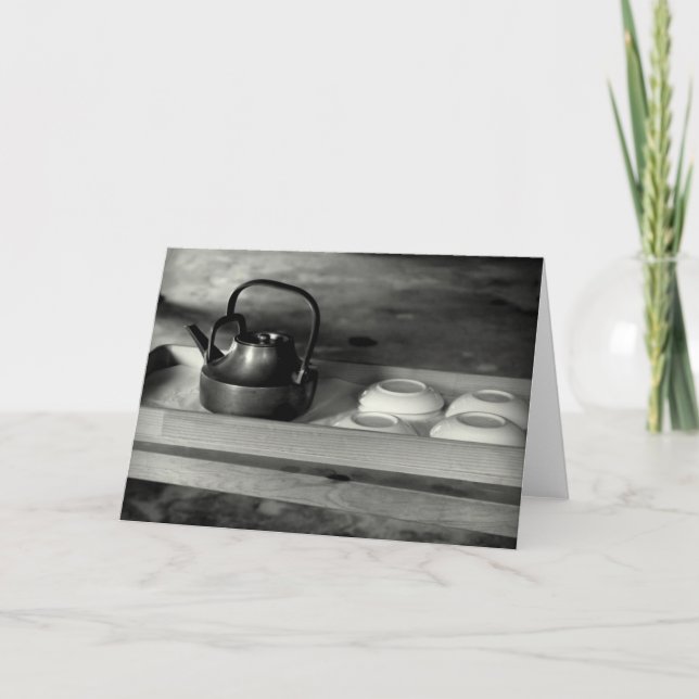 Monochrome photos of Japan Card (Front)