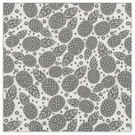 Monochrome Pineapples Fabric