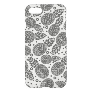 Monochrome Pineapples iPhone SE/8/7 Case