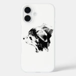 Monochrome Quietude iPhone 16 Case