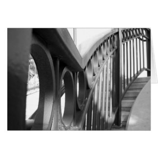 Monochrome Railing Cards
