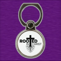 Monochrome Rooted In Christ Christian Bible Verse