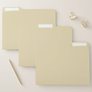 Monochrome sand yellow. file folder