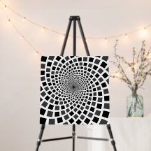 Monochrome Square Vortex