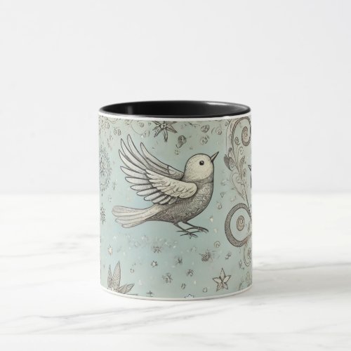 Monochrome Surrealism Collection Mug