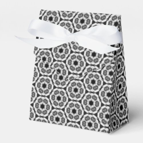 Monochrome Transvaal Elegance  Favor Boxes