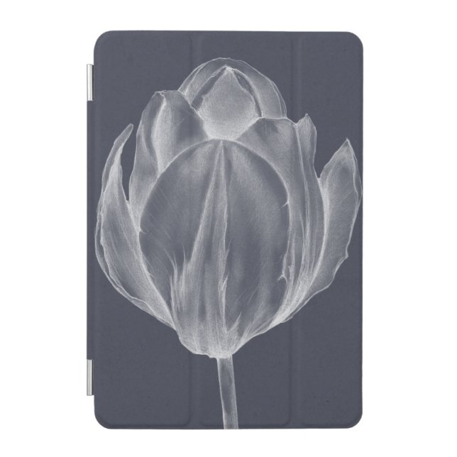 Monochrome Tulip I iPad Mini Cover (Front)