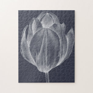 Monochrome Tulip I Jigsaw Puzzle