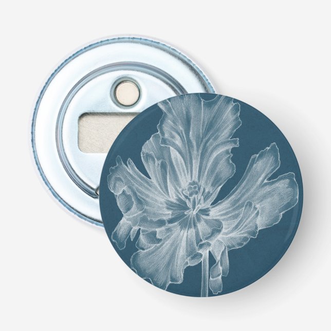 Monochrome Tulip II Bottle Opener (Front)