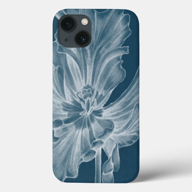 Monochrome Tulip II Case-Mate iPhone Case (Back)