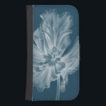 Monochrome Tulip II Phone Wallet<br><div class="desc">Floral</div>