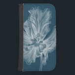 Monochrome Tulip II Phone Wallet<br><div class="desc">Floral</div>