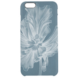 Monochrome Tulip II Clear iPhone 6 Plus Case