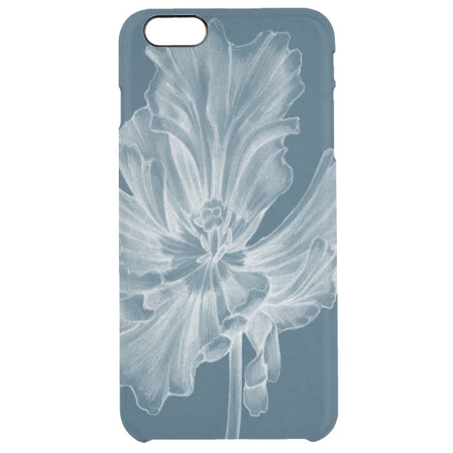 Monochrome Tulip II Uncommon iPhone Case (Back)