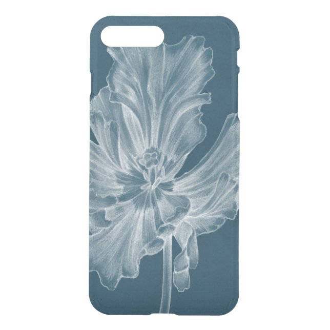 Monochrome Tulip II Uncommon iPhone Case (Back)