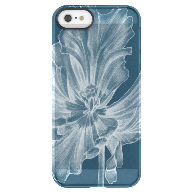 Monochrome Tulip II Uncommon iPhone Case (Back)