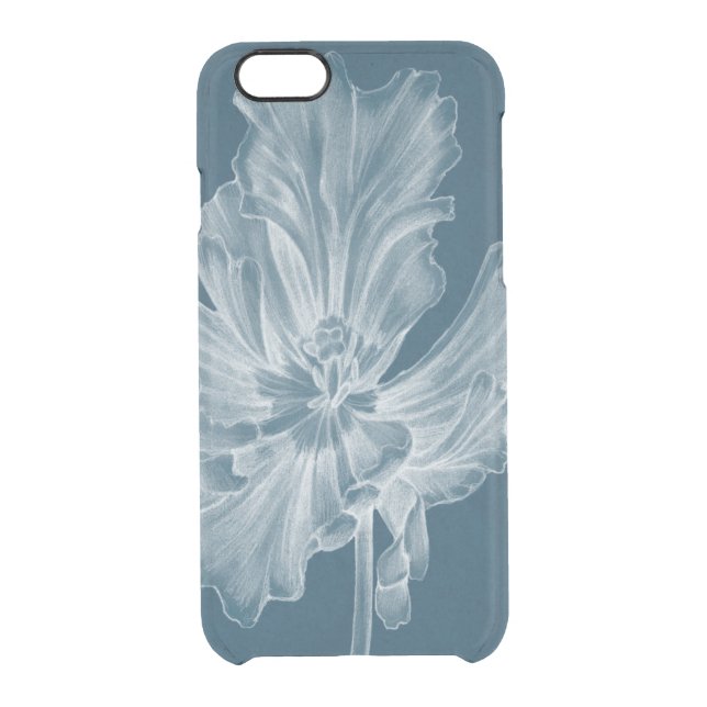 Monochrome Tulip II Uncommon iPhone Case (Back)