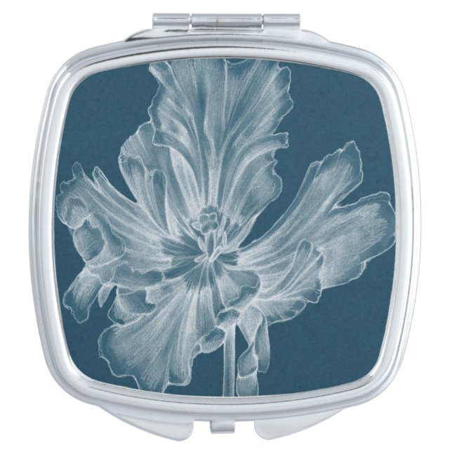 Monochrome Tulip II Vanity Mirror (Front)