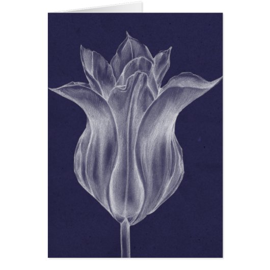 Monochrome Tulip III Cards (Front)