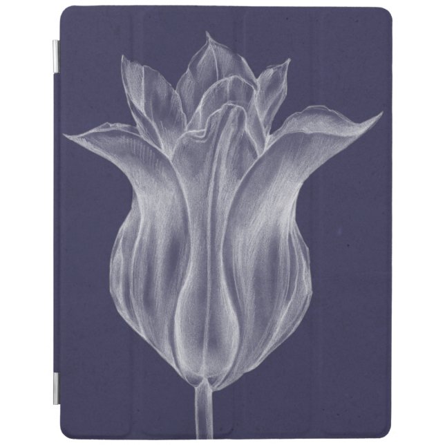 Monochrome Tulip III iPad Smart Cover (Front)