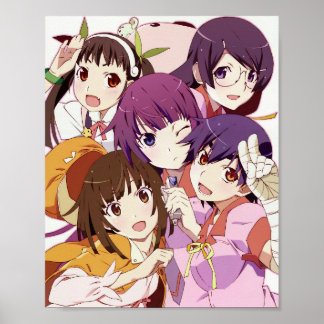Monogatari Series - Group  Poster