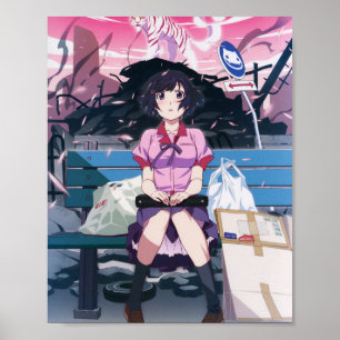 Monogatari Series - Hanekawa Tsubasa Poster