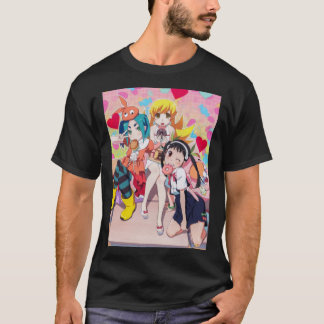 Monogatari Series - Shinobu, Otsugi _amp_ Mayoi T-Shirt