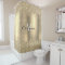 Monogram 14k Gold Dbl Dripping Glitter Metallic