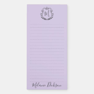 Monogram 1 magnetic notepad