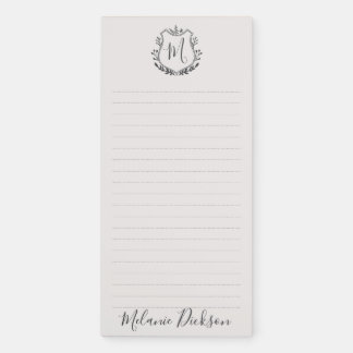 Monogram 1 magnetic notepad