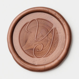 Monogram 1" Wax Seal Template Wax Seal Sticker